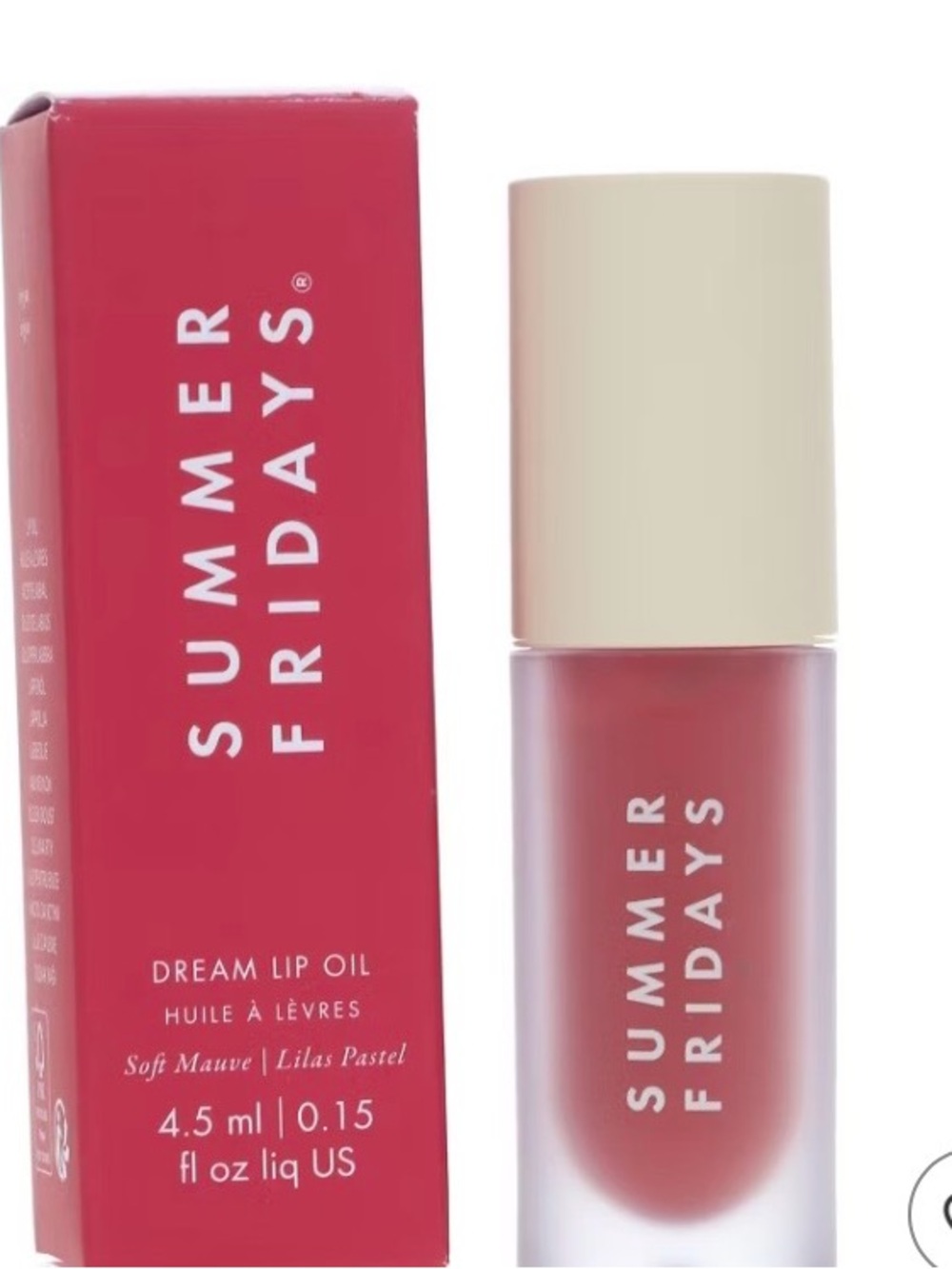 NIBSummer Fridays Dream Lip Oil - Soft Mauve full size